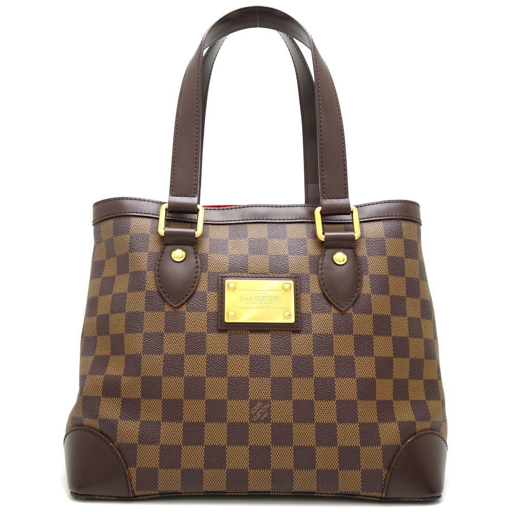 Louis Vuitton Damier Hampstead PM Tote Bag Ebene Brown